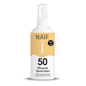 Naïf Minerale Zonnebrandspray SPF30 koop je bij Het Groenhuis